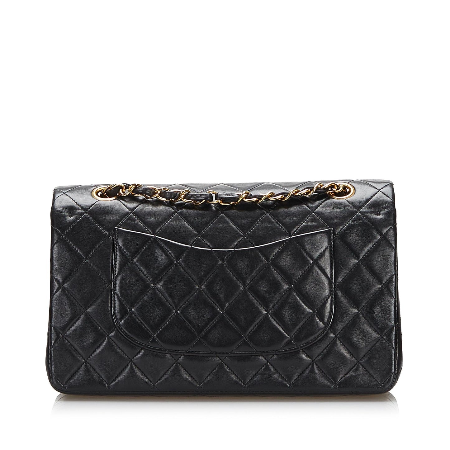 Chanel Medium Classic Lambskin Double Flap (SHG-37471)