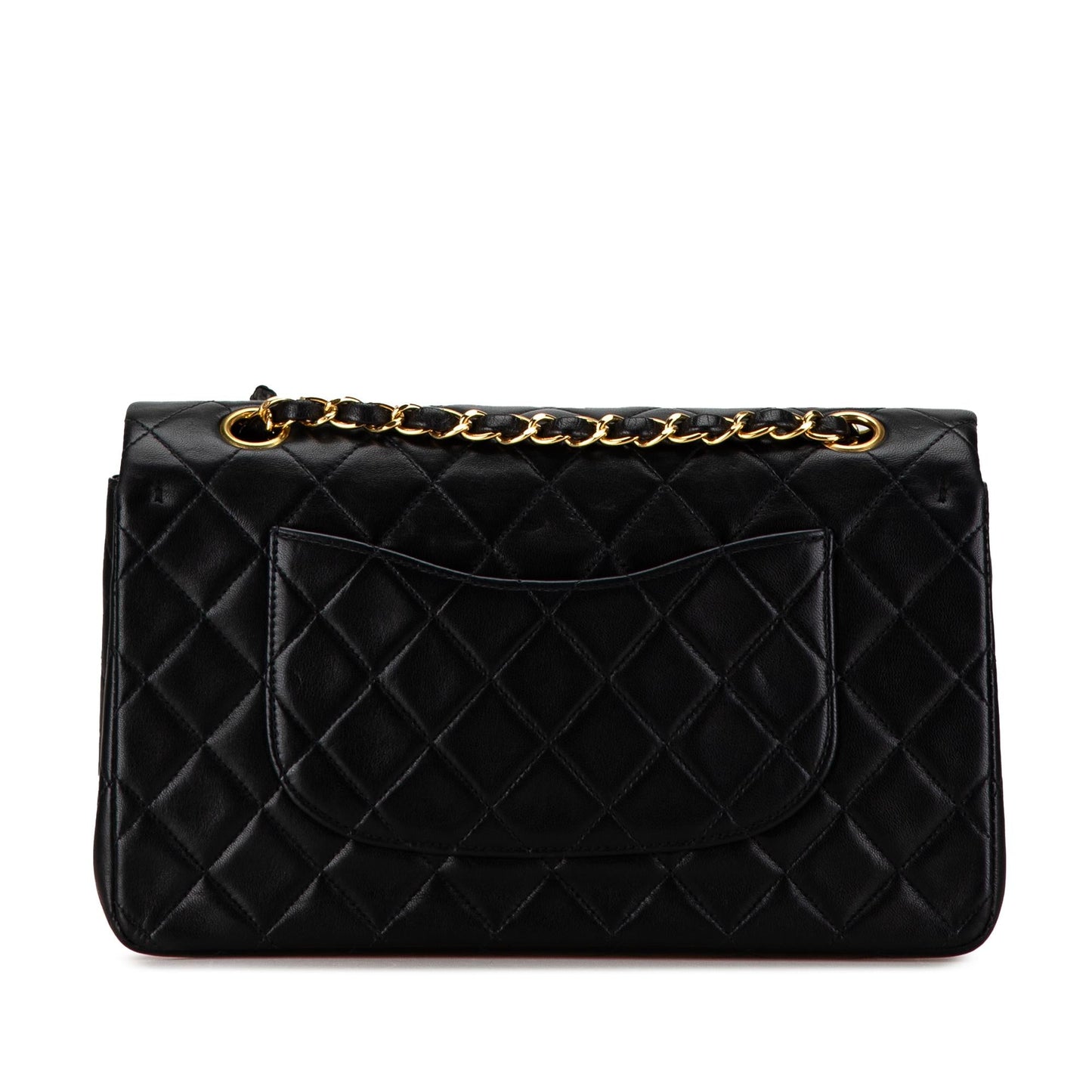 Chanel Medium Classic Lambskin Double Flap (SHG-GpukLW)