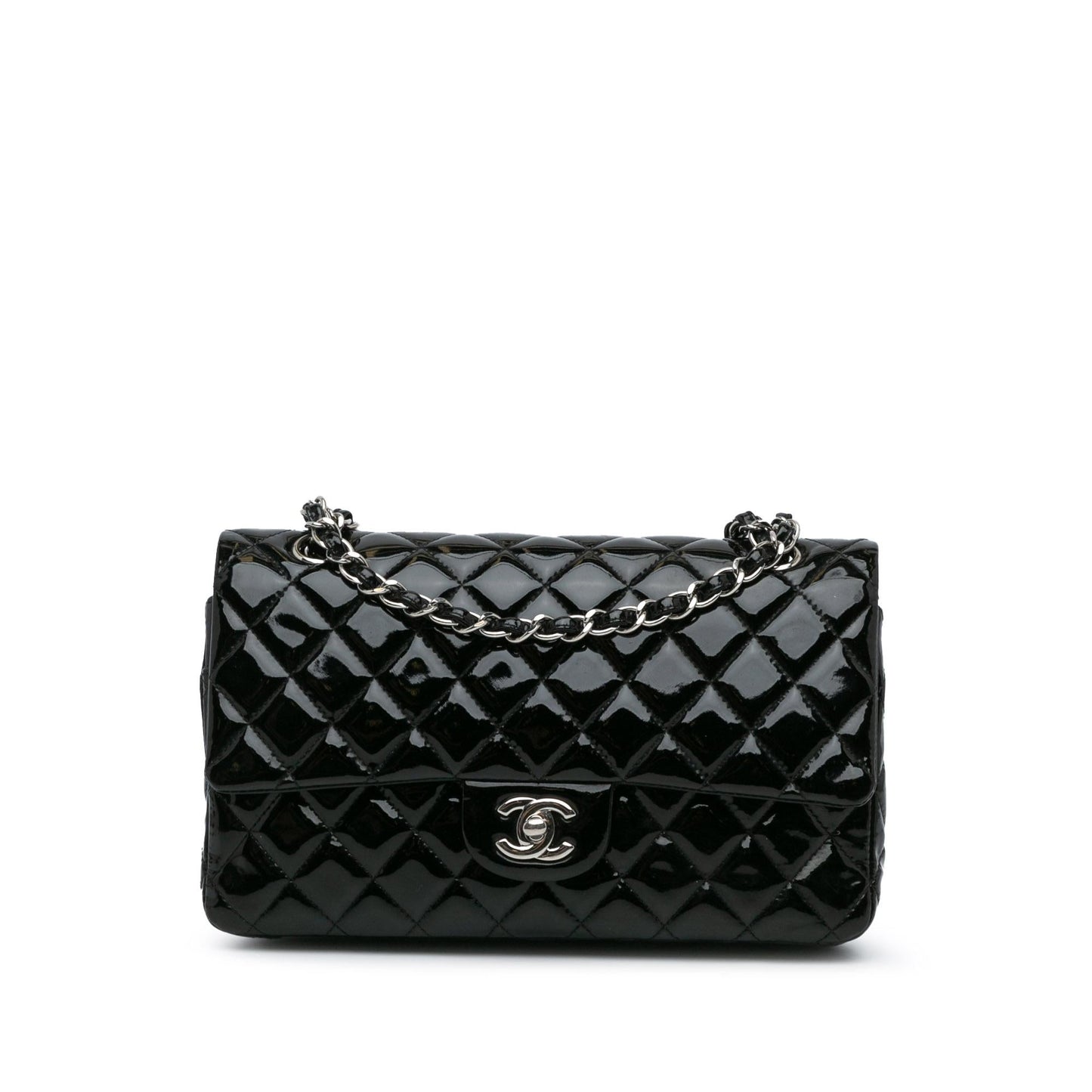 Chanel Medium Classic Patent Double Flap