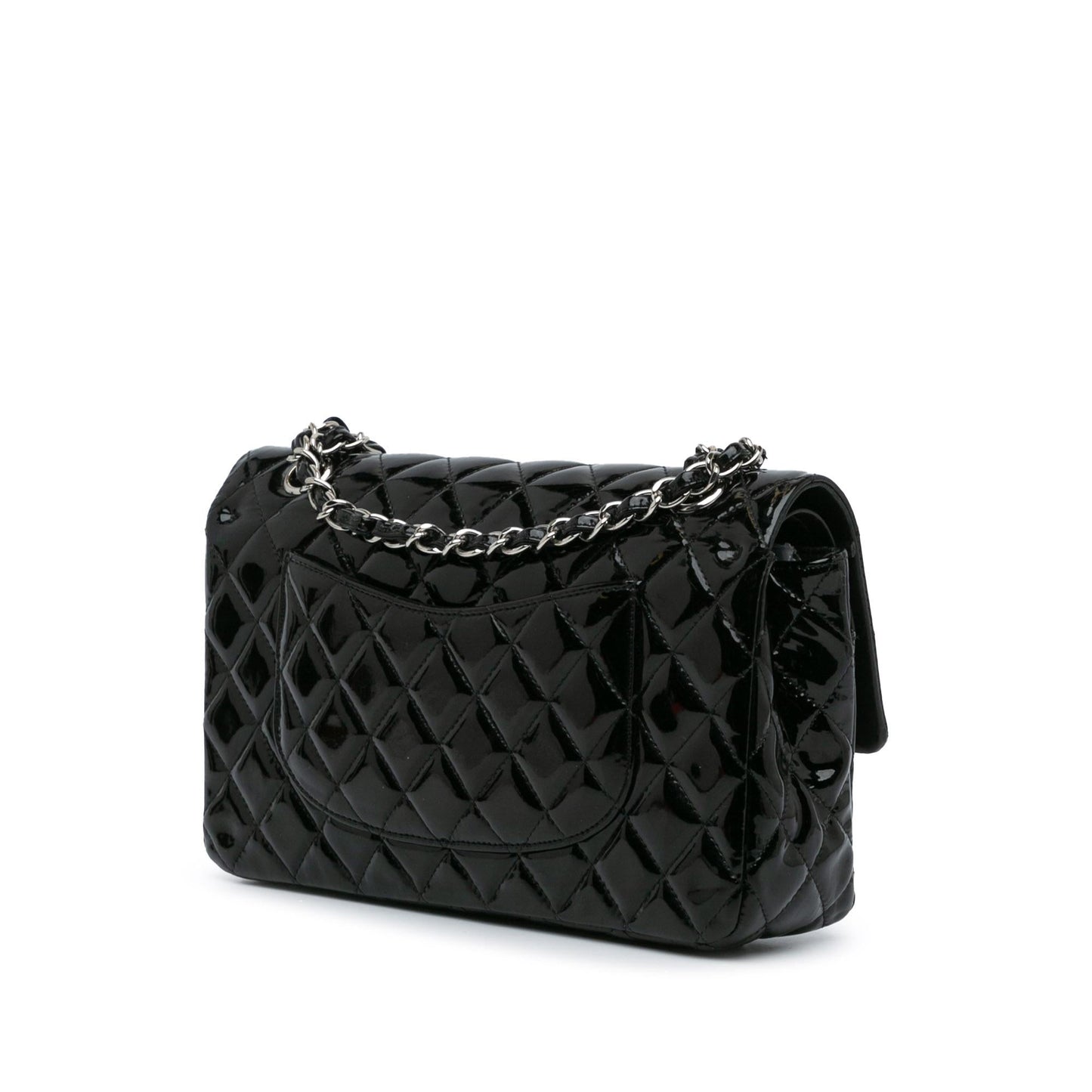 Chanel Medium Classic Patent Double Flap