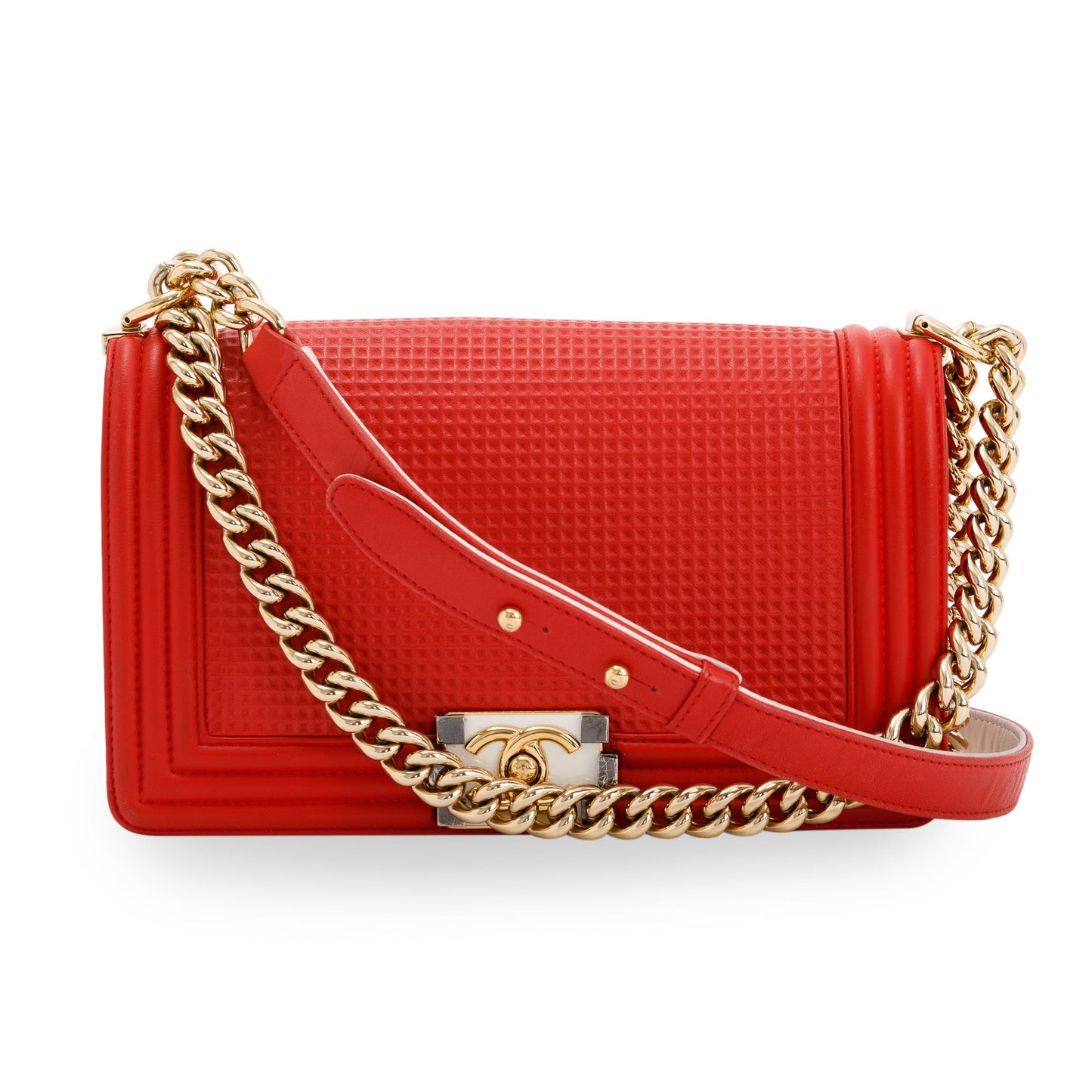 Chanel Medium Cube Boy Bag