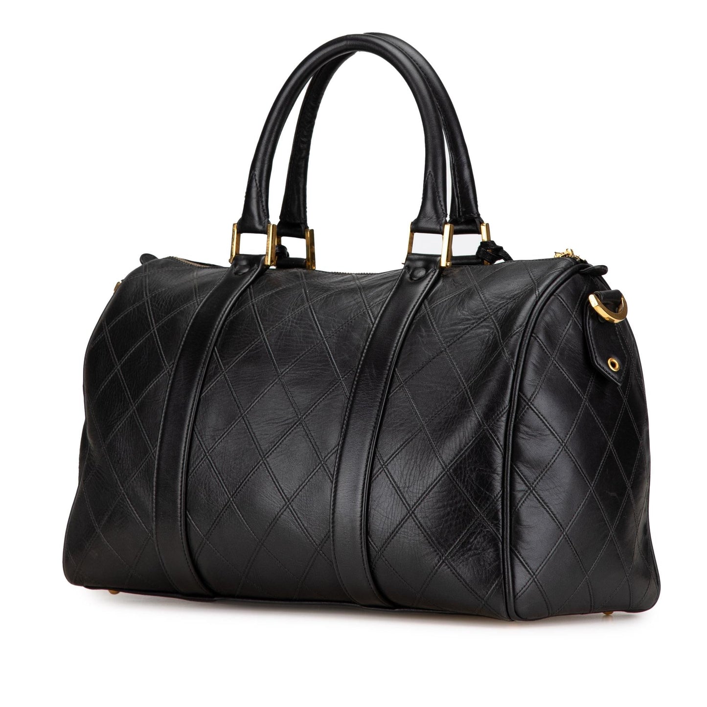 Chanel Medium Diamond Stitch Lambskin Satchel