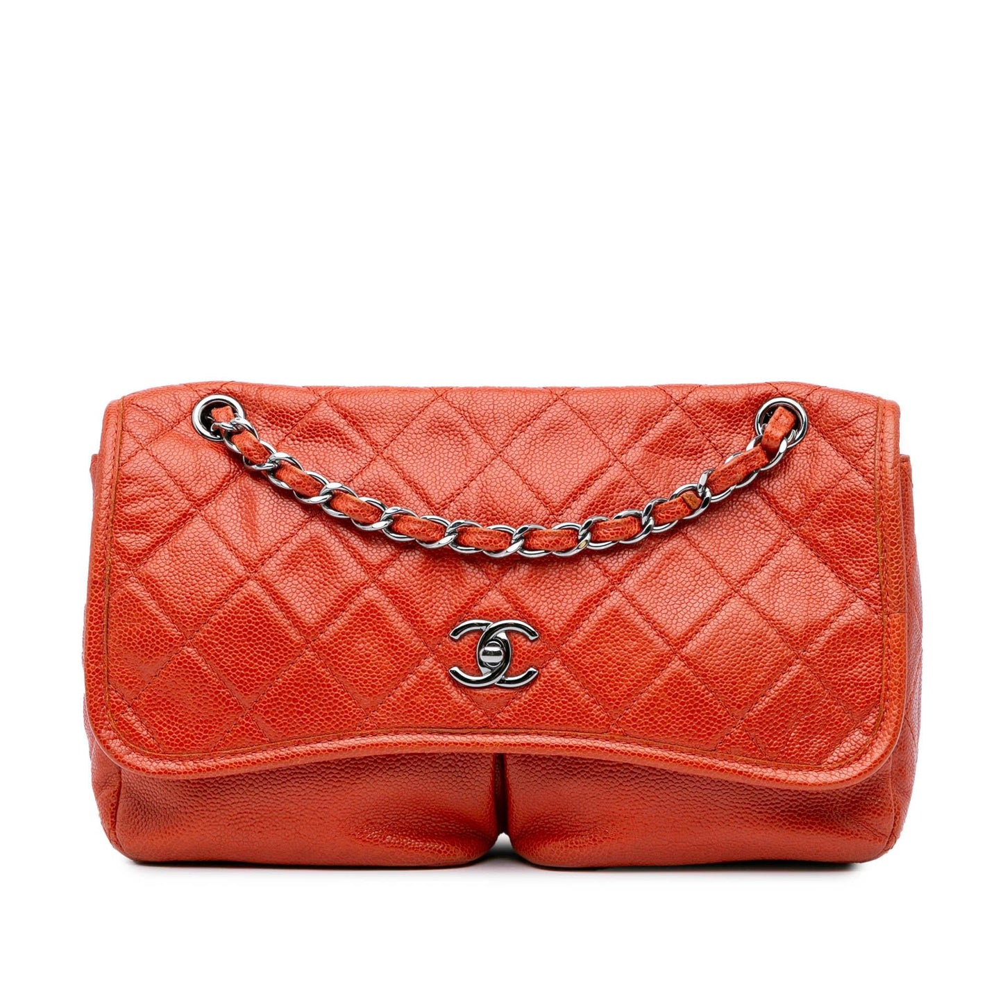 Chanel Medium Grained Calfskin Natural Beauty Flap