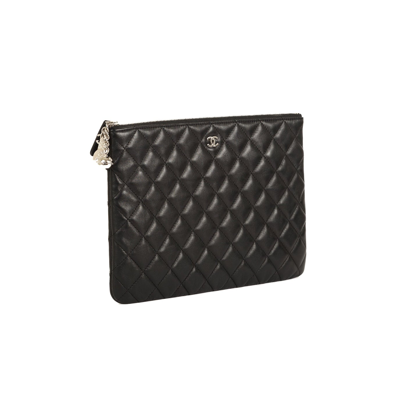 Chanel Medium O-Case Clutch with Cosmo Charm