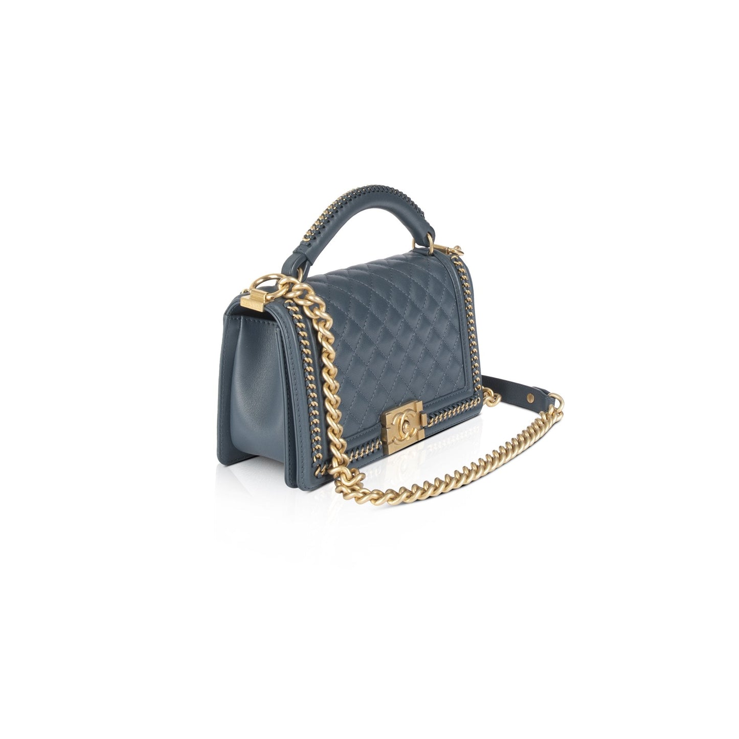 Chanel Medium Paris-Salzburg Chain Handle Boy Bag