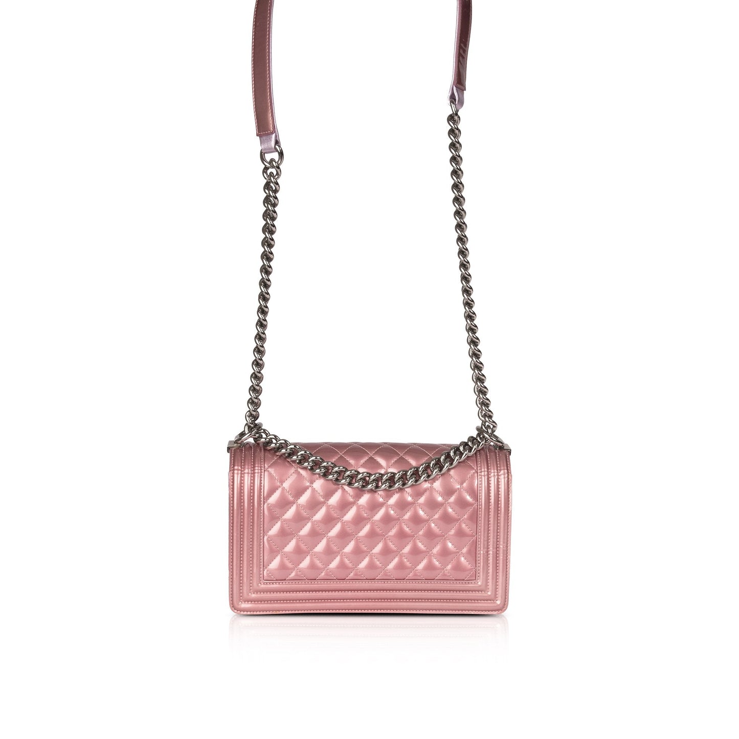 Chanel Medium Patent Boy Bag