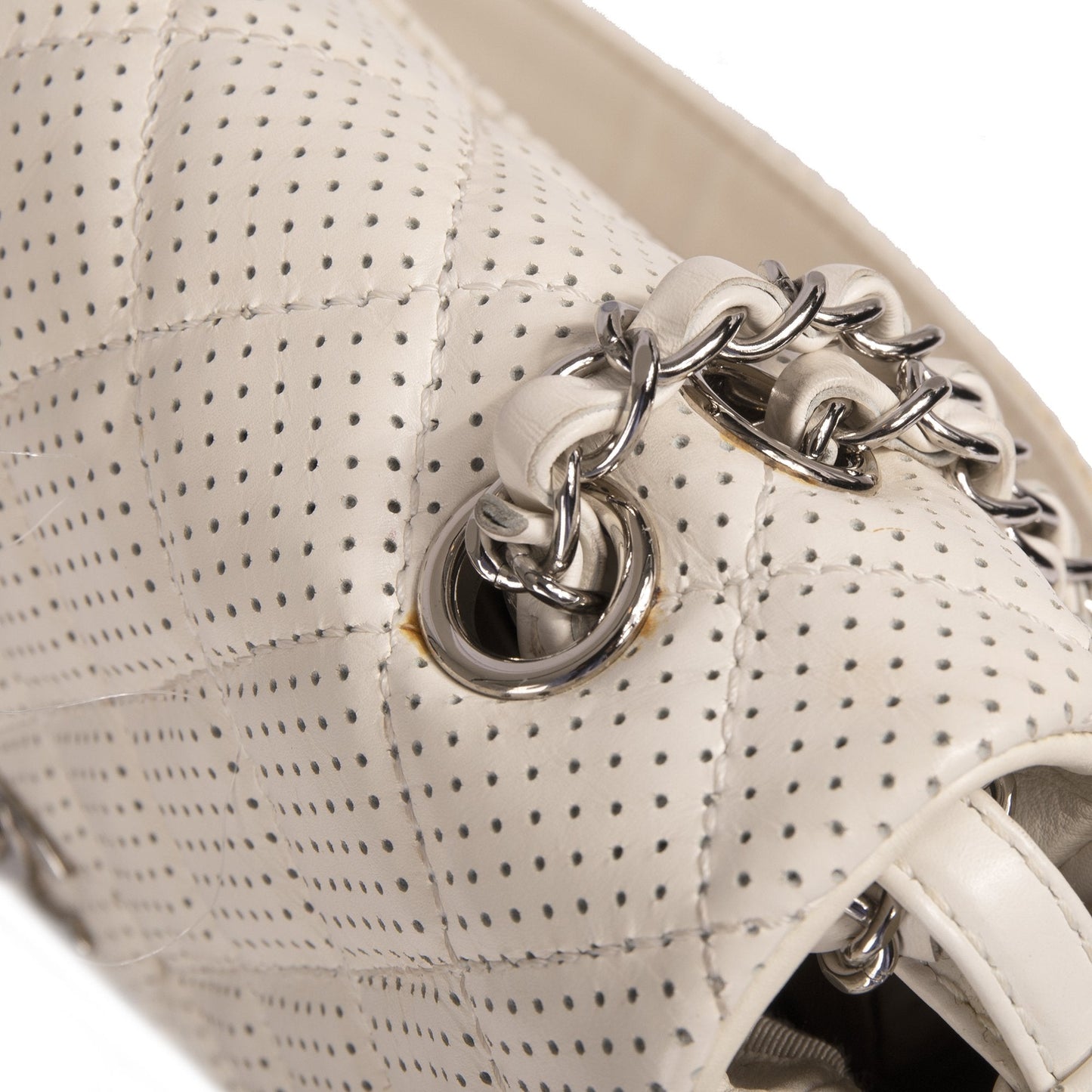 Chanel Medium Perforated Punch Flap Bag