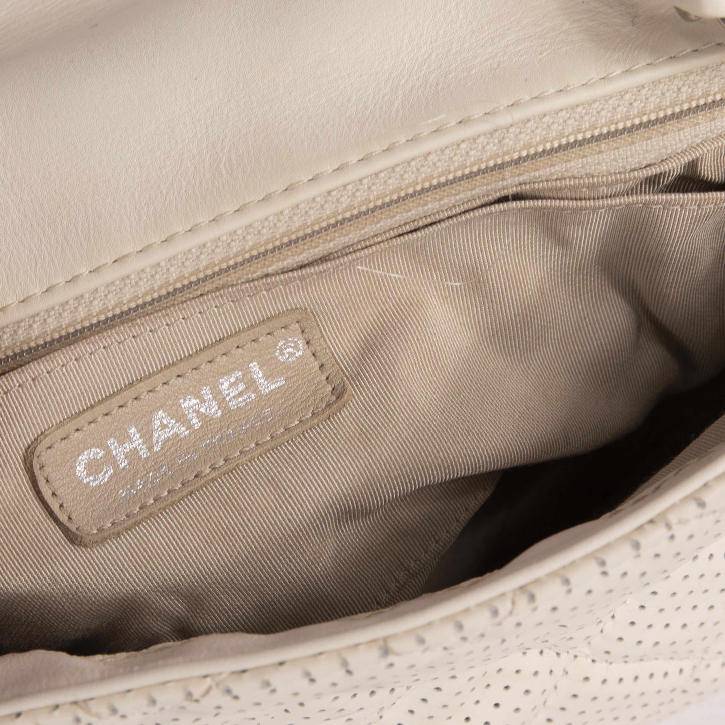 Chanel Medium Perforated Punch Flap Bag