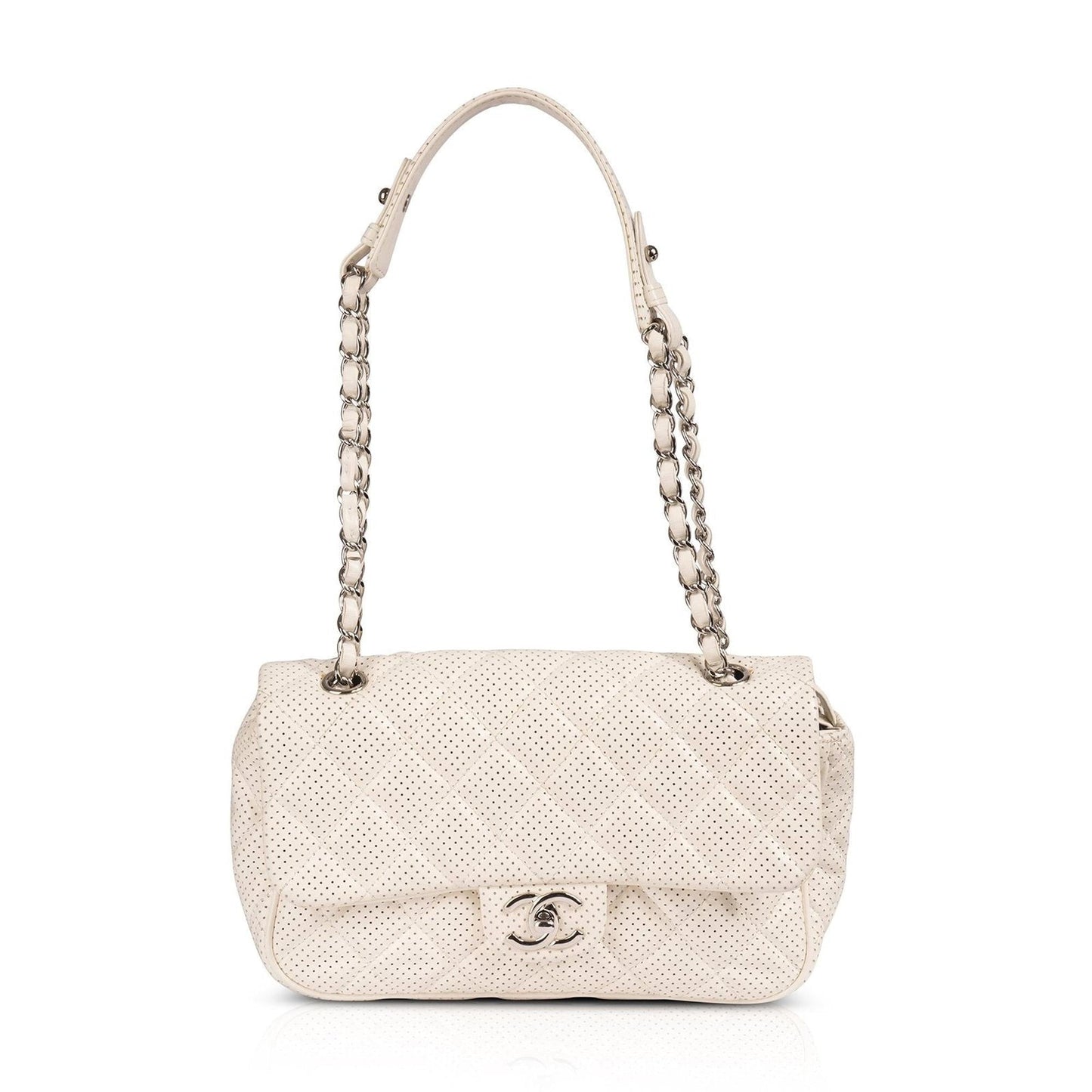 Chanel Medium Perforated Punch Flap Bag