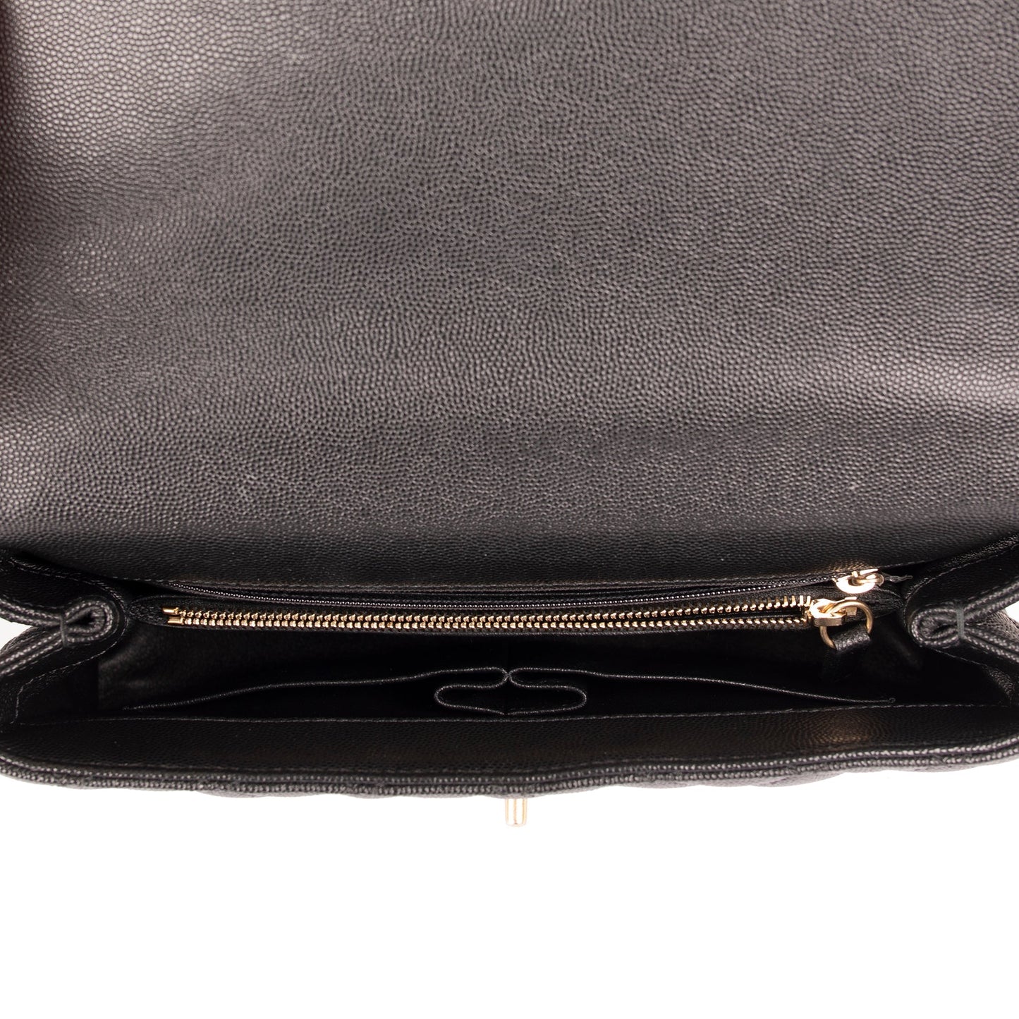 Chanel Medium Python-Trimmed Coco Handle Bag