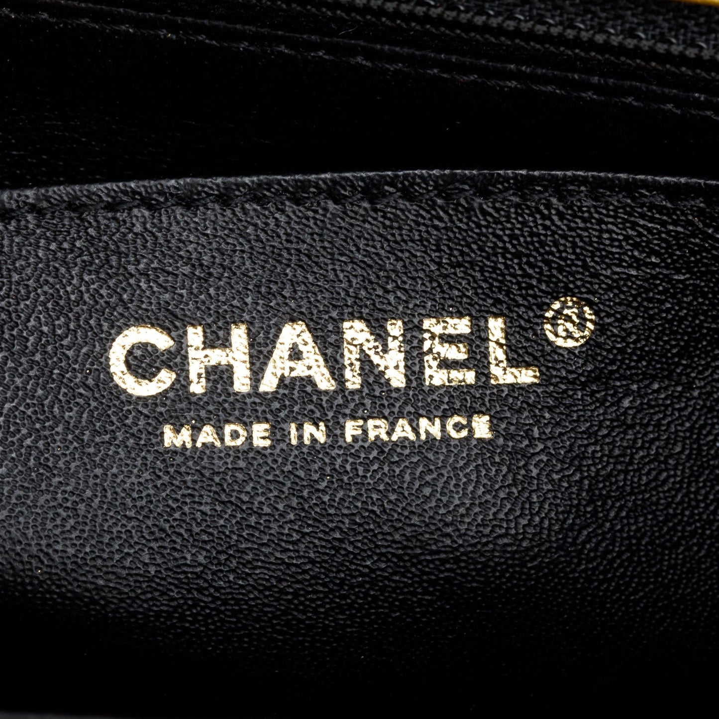 Chanel Metallic Gold Crocodile Embossed Calfskin Leather Classic Mini Rectangular Flap Bag