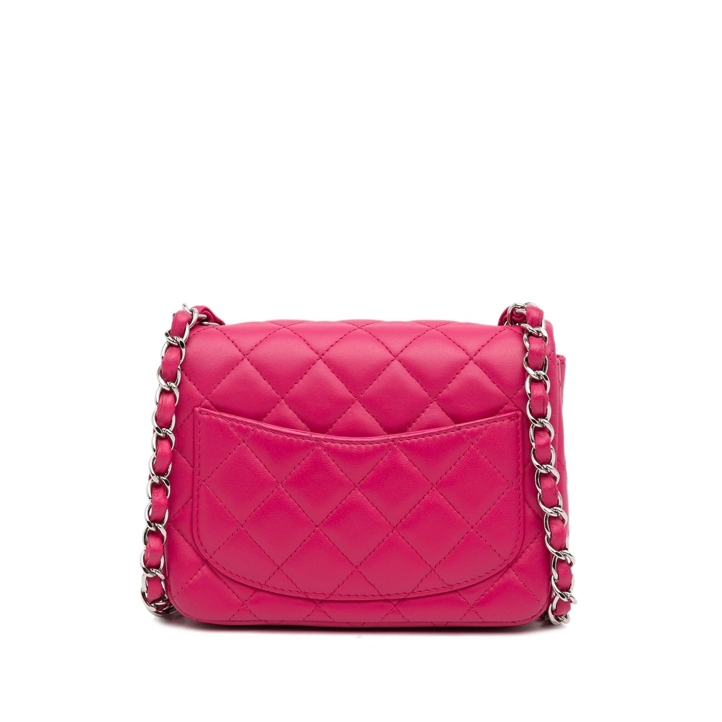 Chanel Mini Classic Lambskin Square Flap (SHG-7URREH)