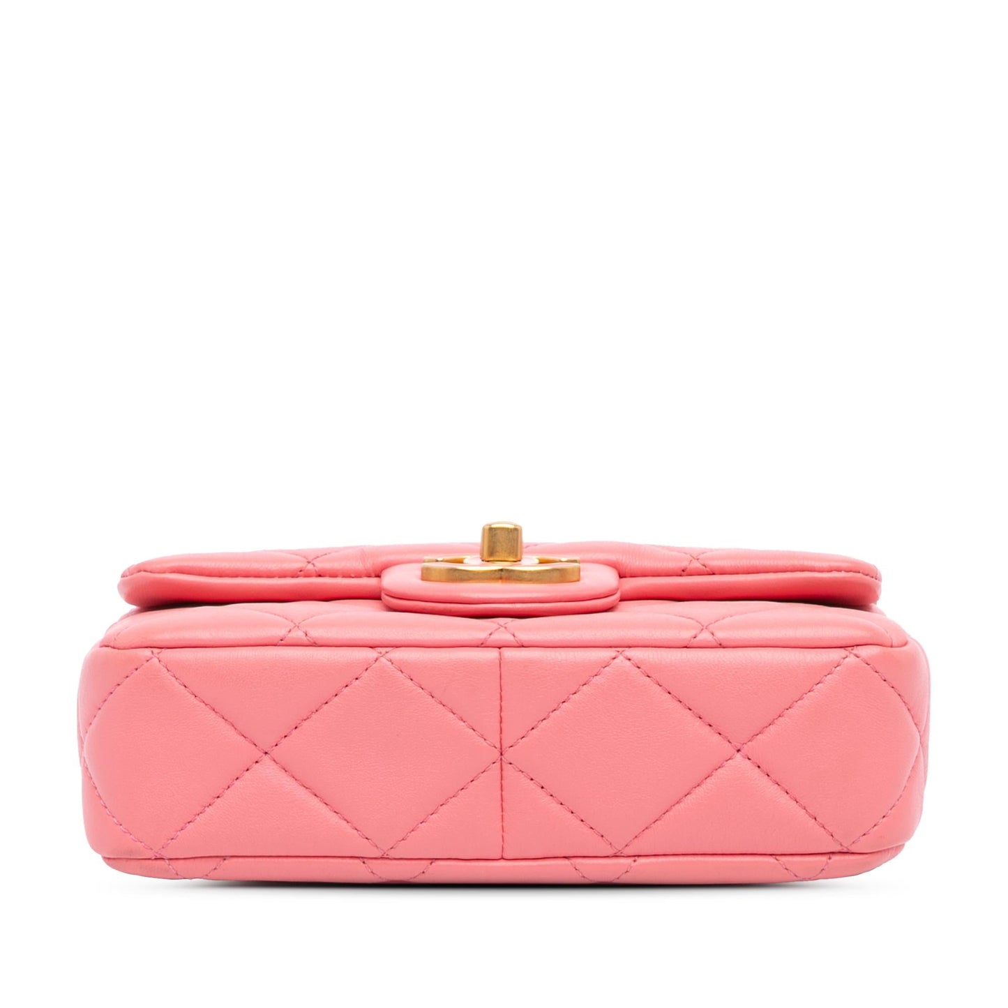 Chanel Mini Lambskin Pending CC Flap