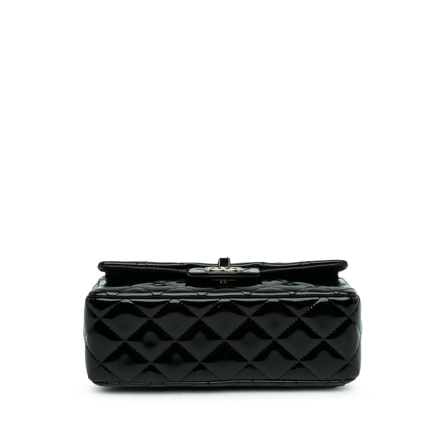 Chanel Mini Rectangular Classic Patent Single Flap (SHG-FyA2eh)