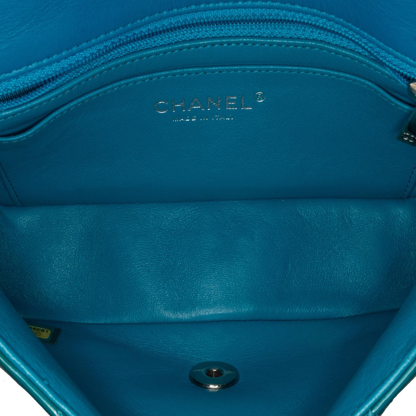 Chanel Mini Rectangular Classic Patent Single Flap (SHG-xSJFwT)