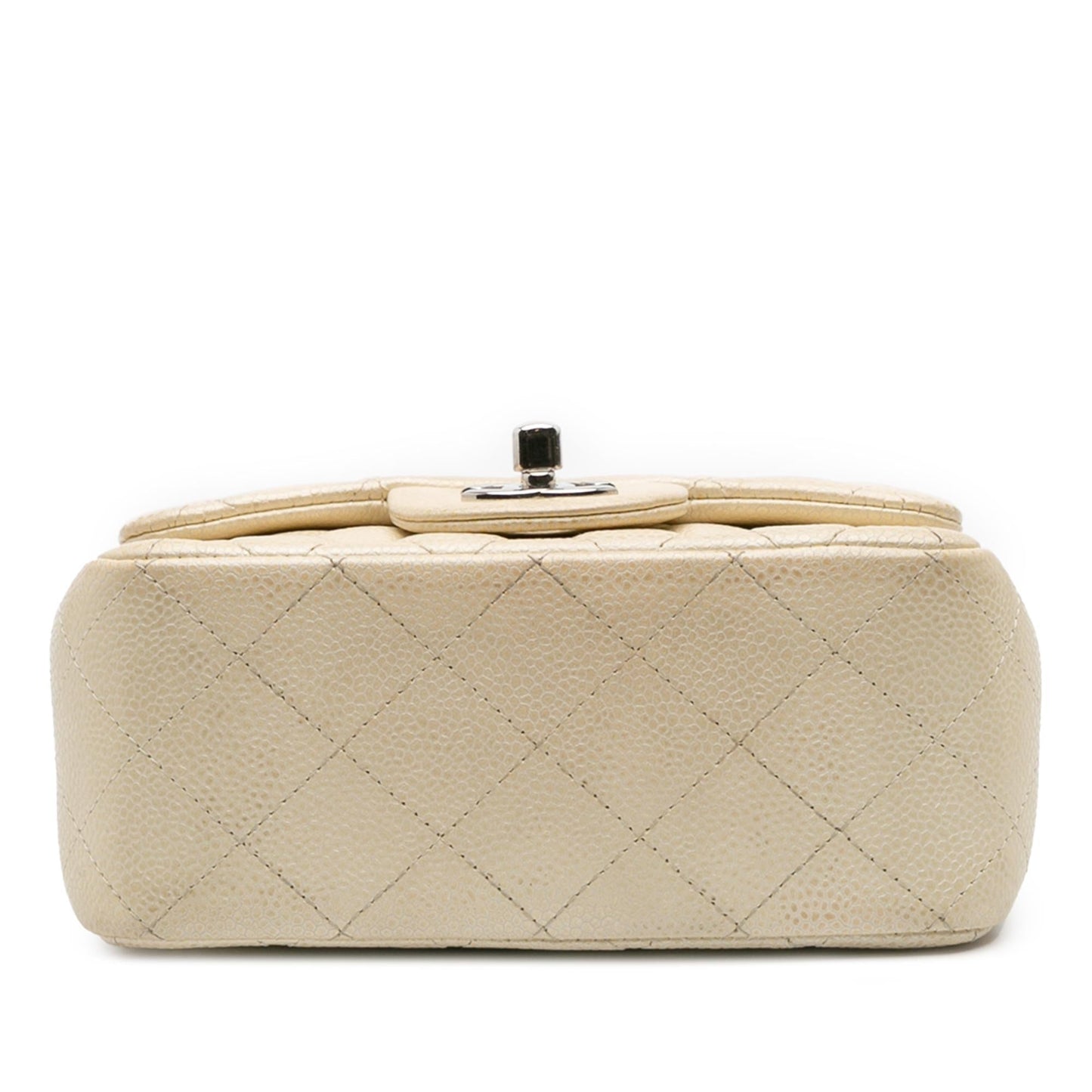 Chanel Mini Square Classic Caviar Single Flap
