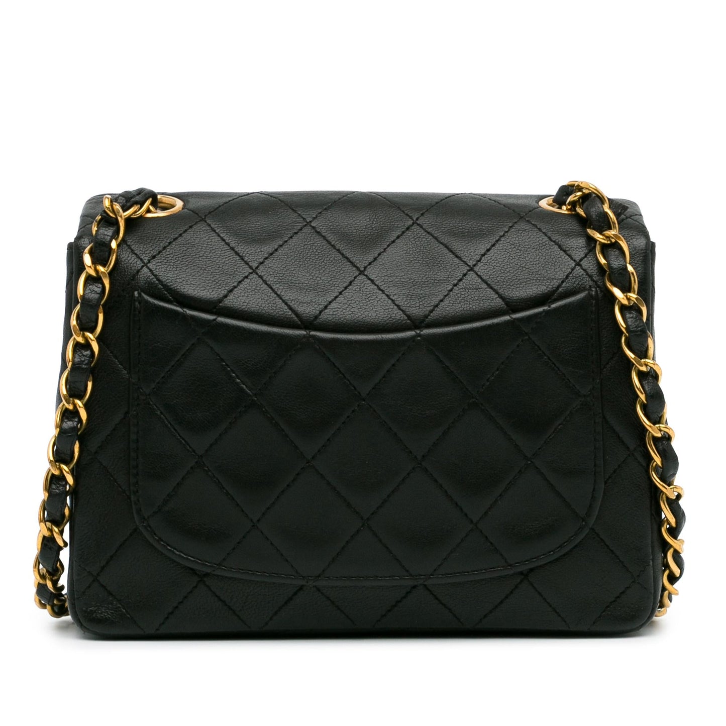 Chanel Mini Square Classic Lambskin Single Flap