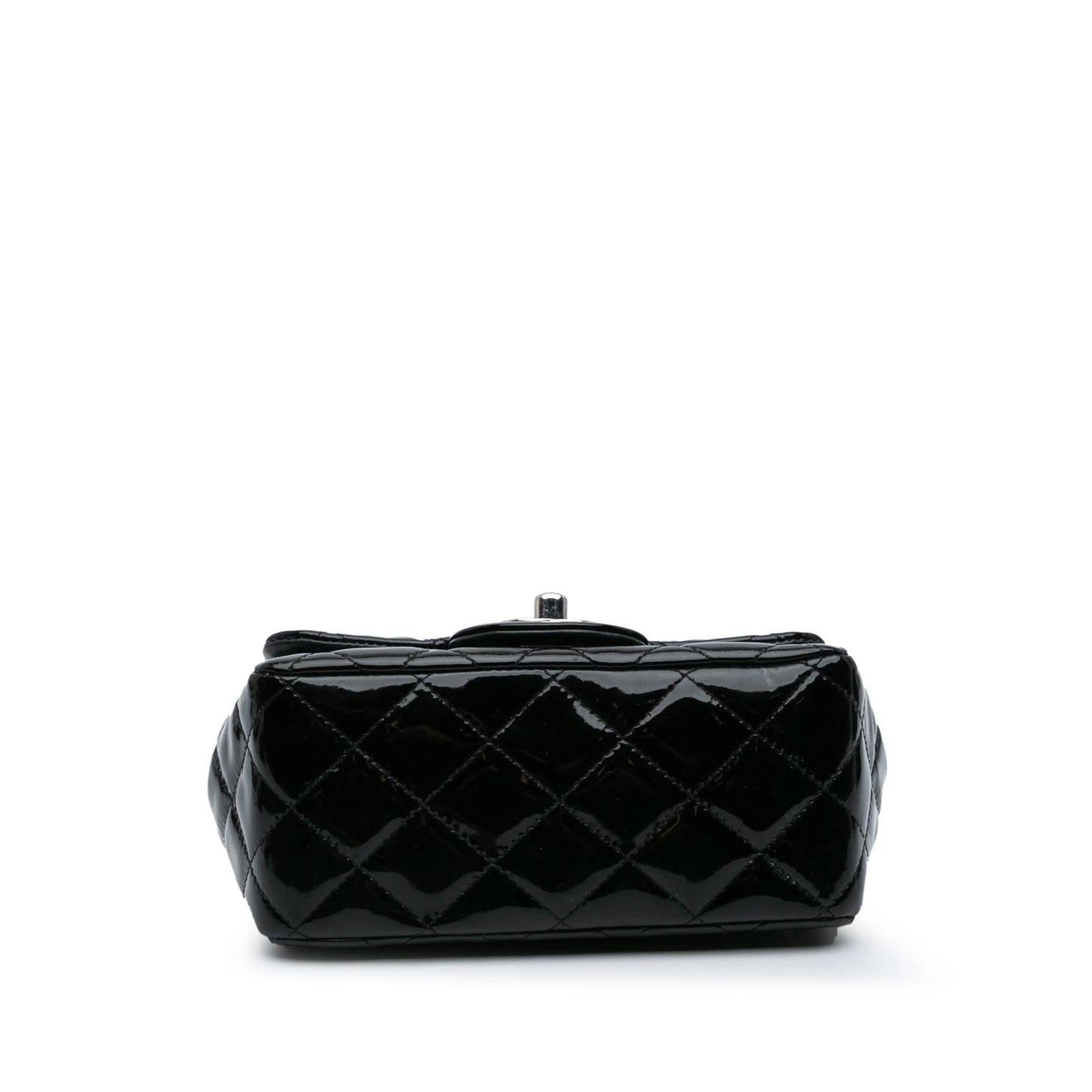 Chanel Mini Square Classic Patent Single Flap
