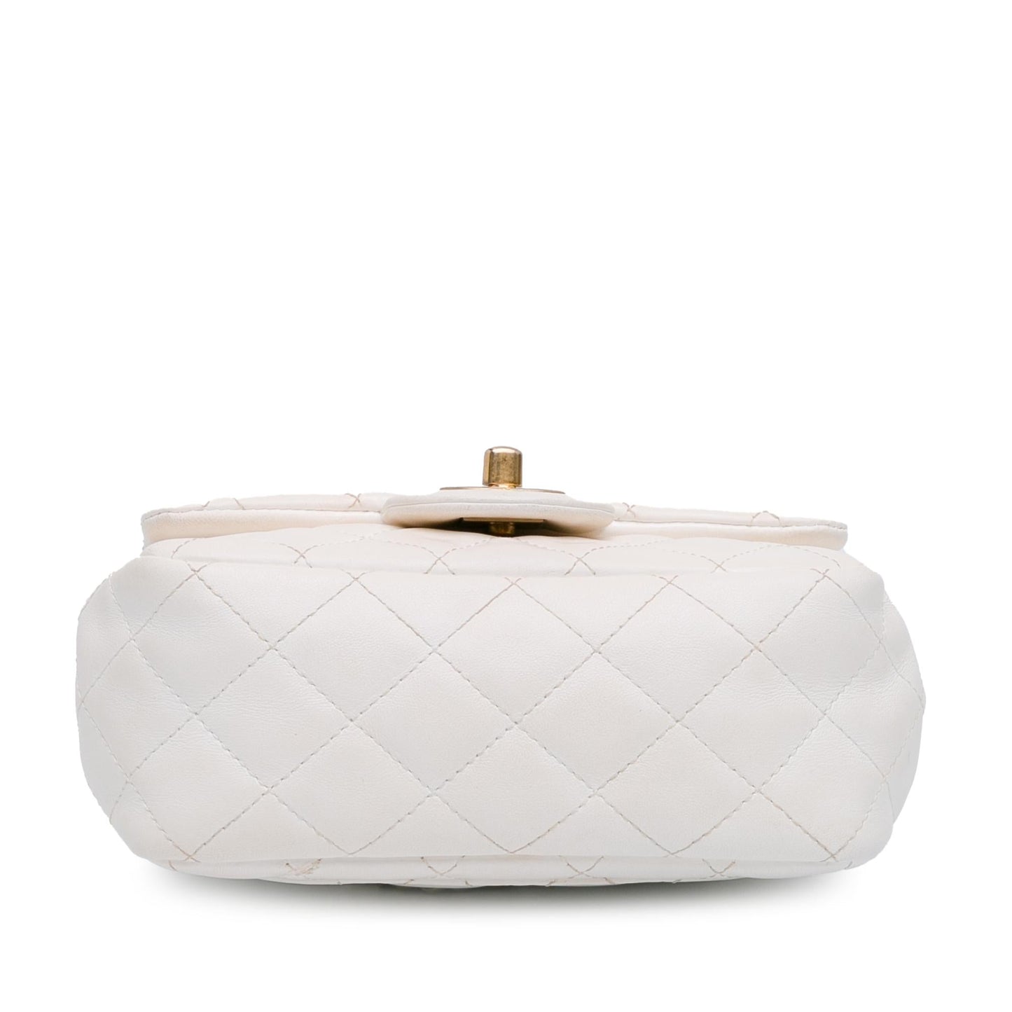 Chanel Mini Square Lambskin Romance Single Flap (SHG-JBHfCM)