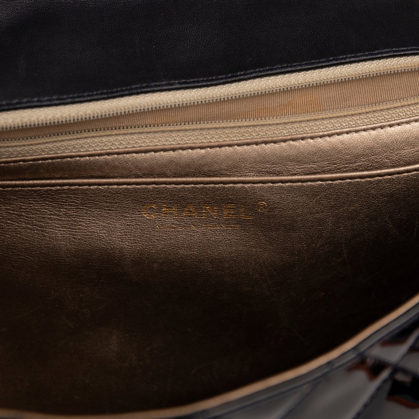 Chanel Mobile Art Jumbo Patent Leather Single Flap Bag