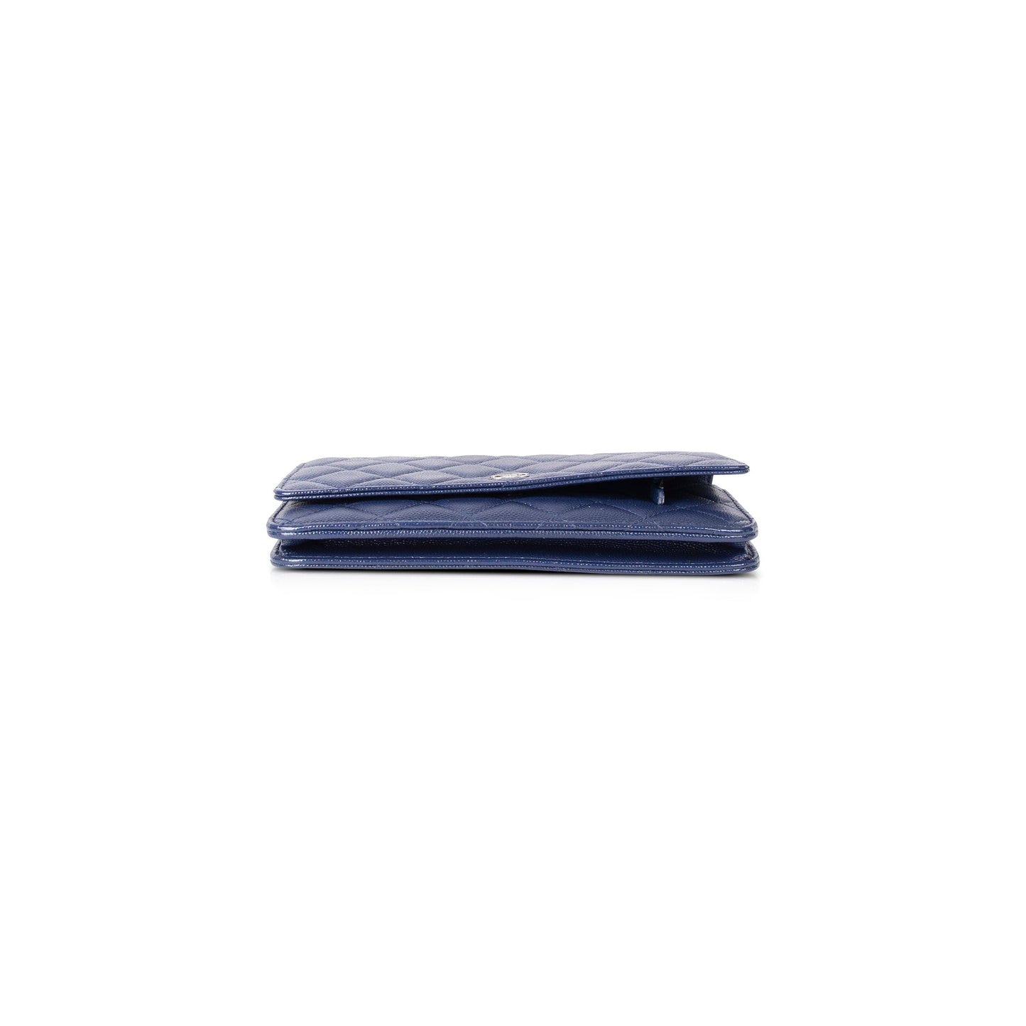 Chanel Navy Caviar Classic Wallet on Chain