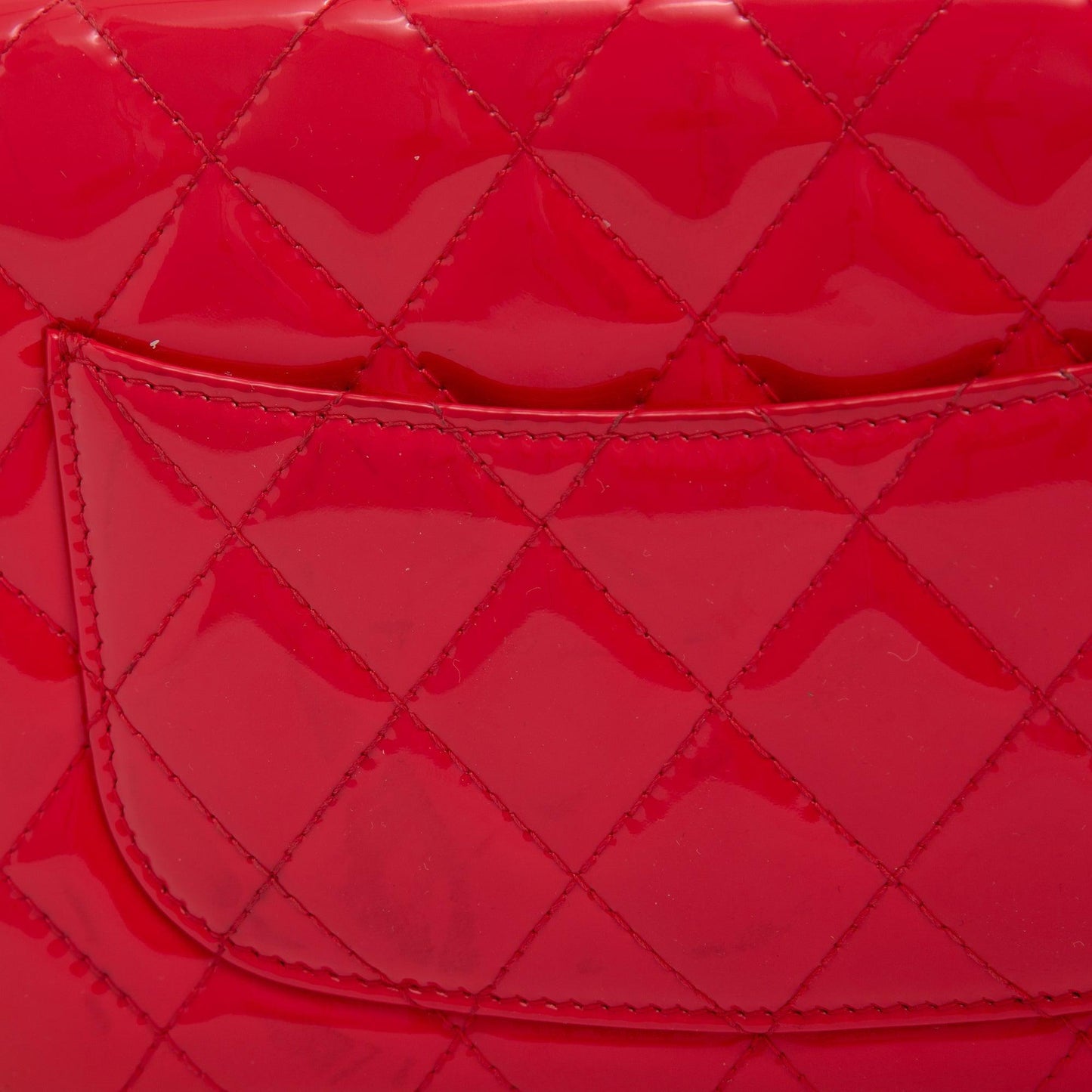 Chanel Patent Leather Classic Wallet on Chain