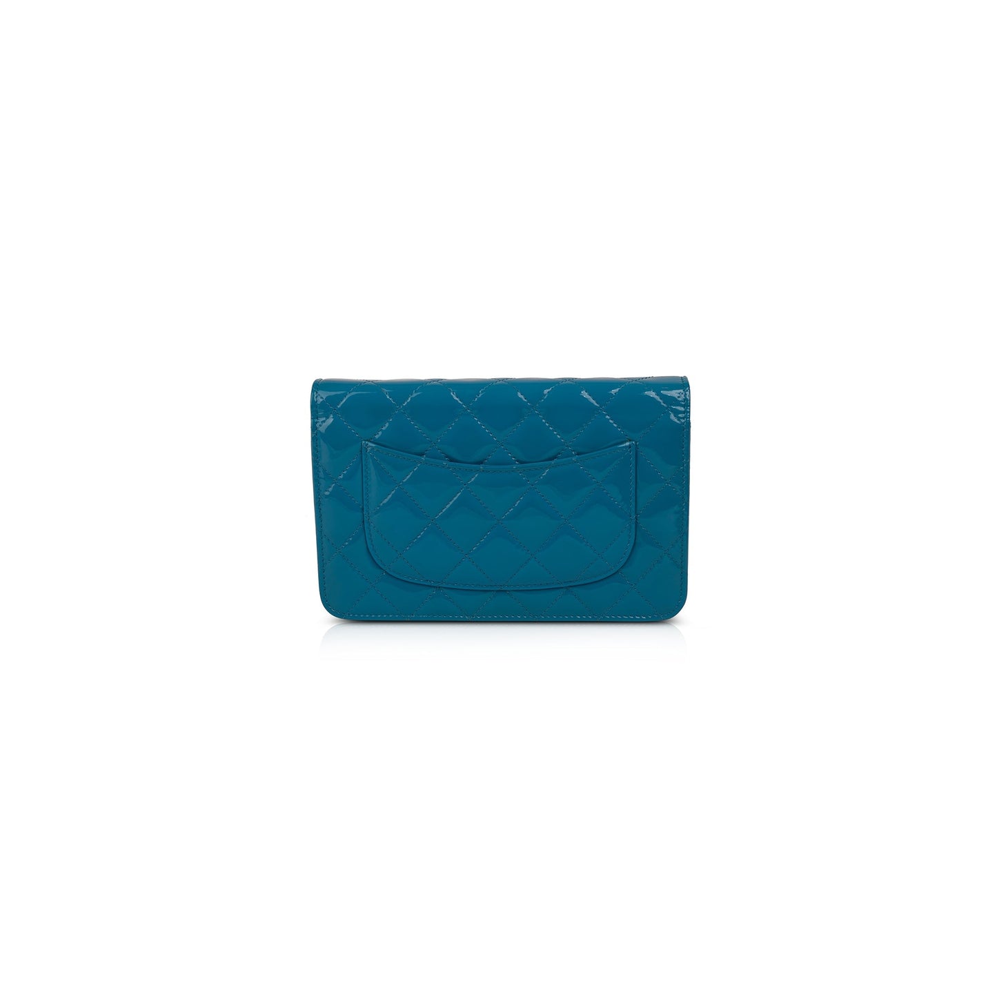 Chanel Patent Leather Classic Wallet on Chain