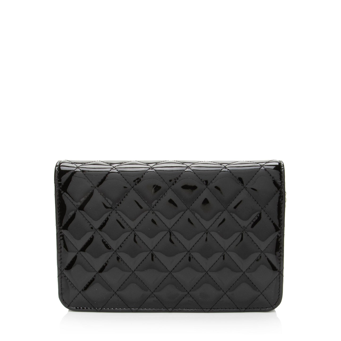 Chanel Patent Leather Classic Wallet on Chain