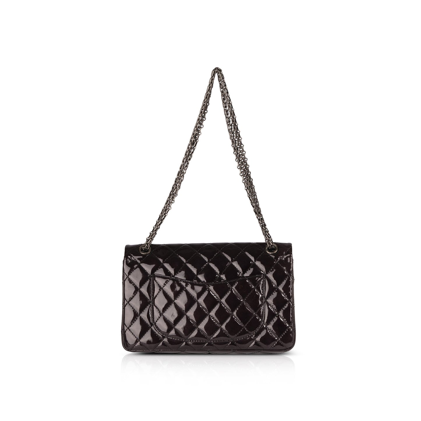 Chanel Patent Leather Reissue 226 Double Flap Bag