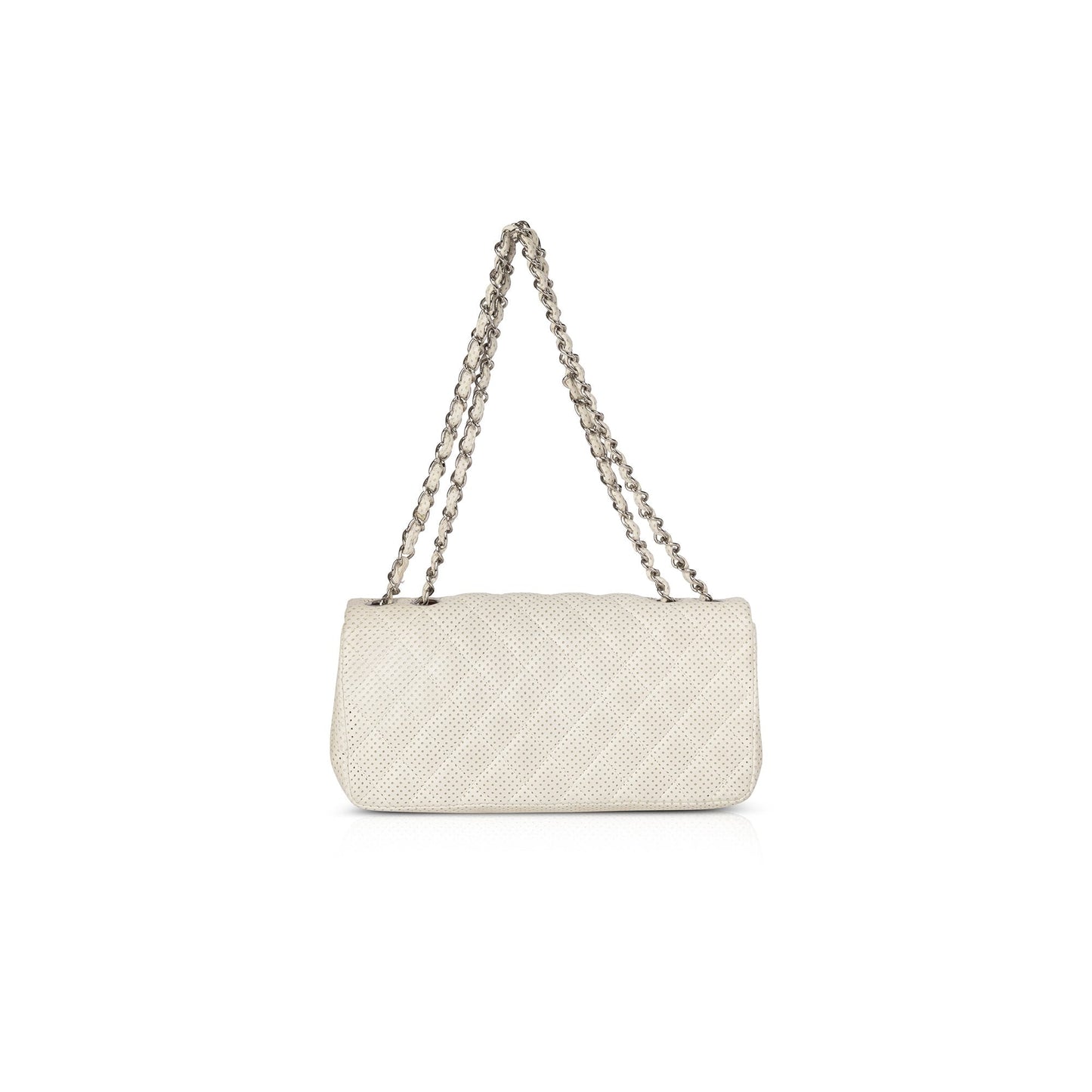 Chanel Perforated E/W Flap Bag