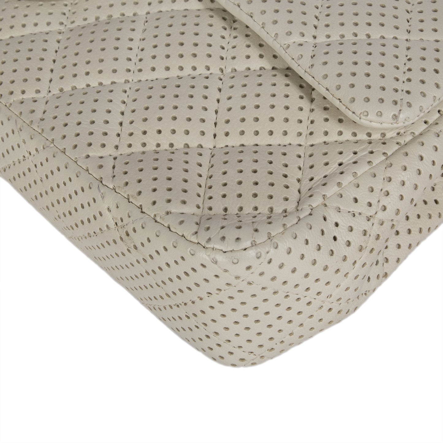 Chanel Perforated E/W Flap Bag