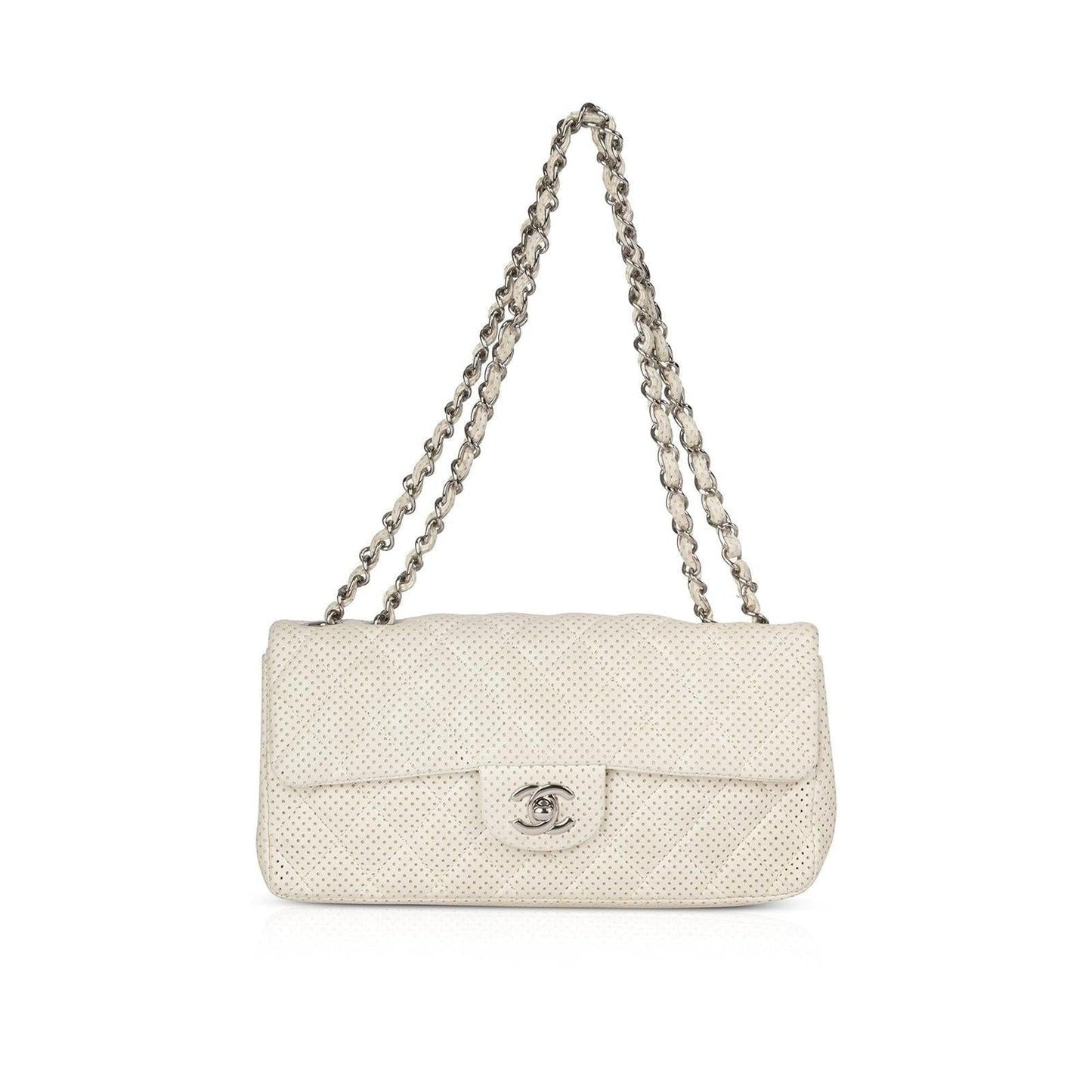 Chanel Perforated E/W Flap Bag