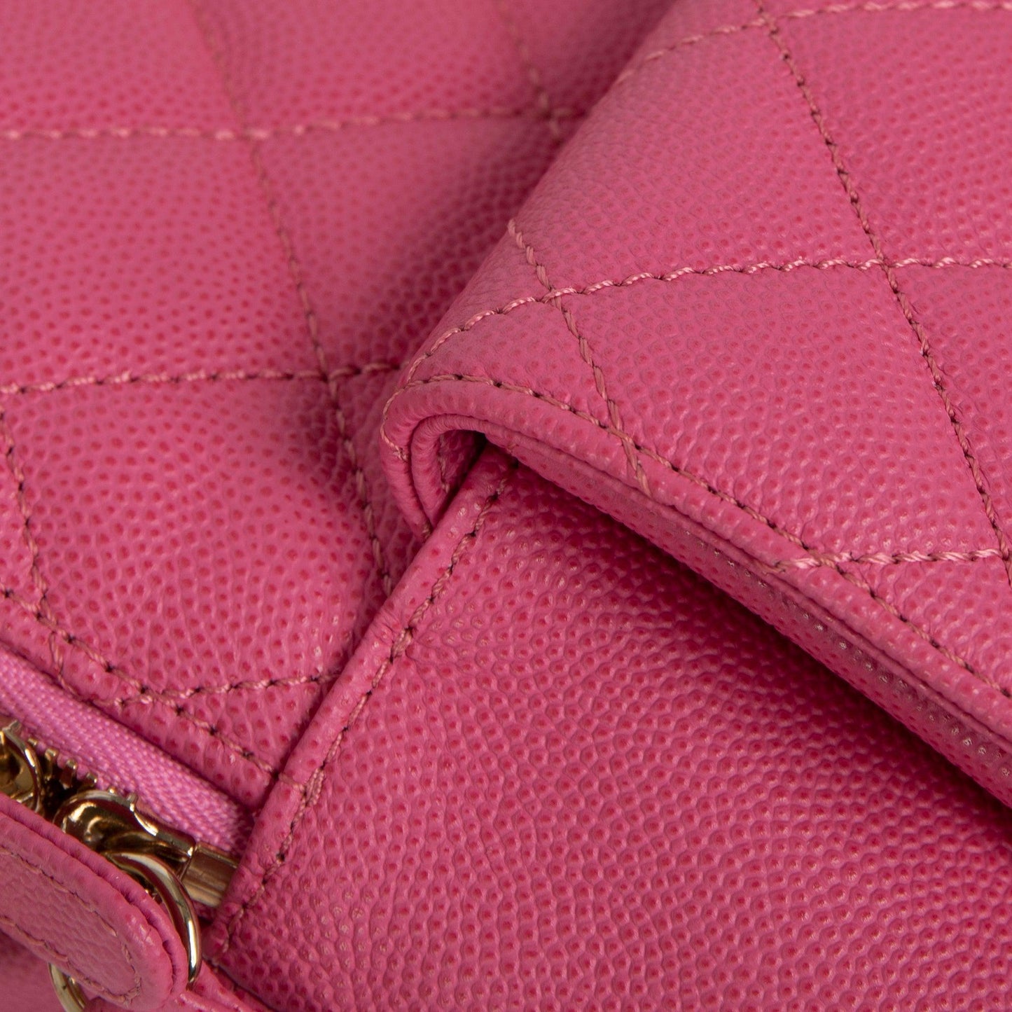 Chanel Pink Caviar CC Day Mini Backpack