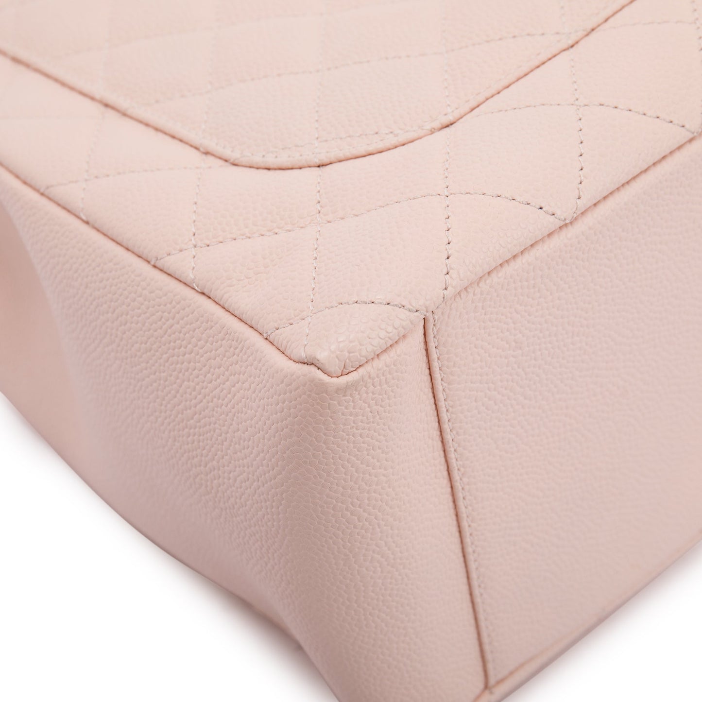 Chanel Pink Caviar Leather Grand Shopping Tote (GST)