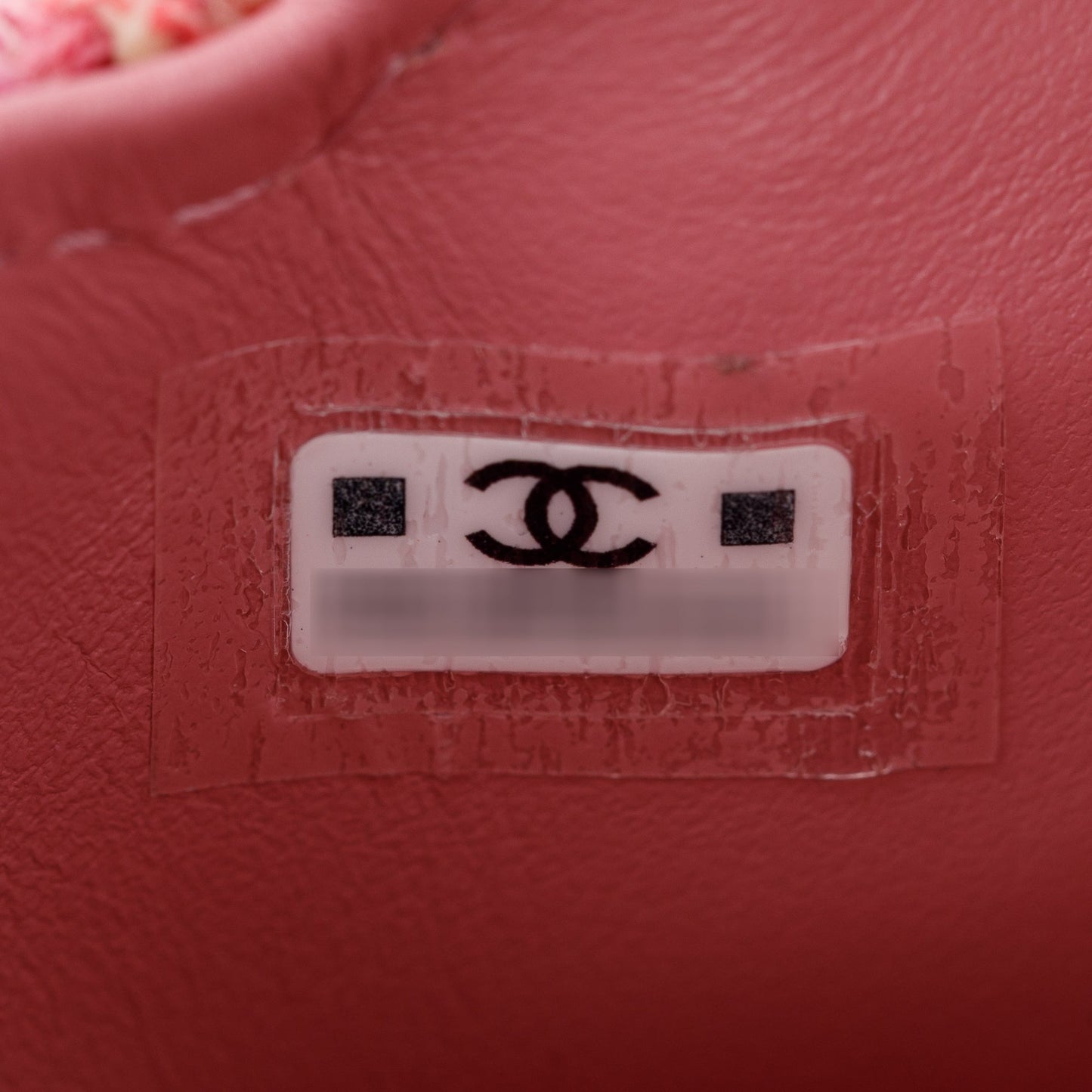 Chanel Pink Tweed Nano Kelly Shopper