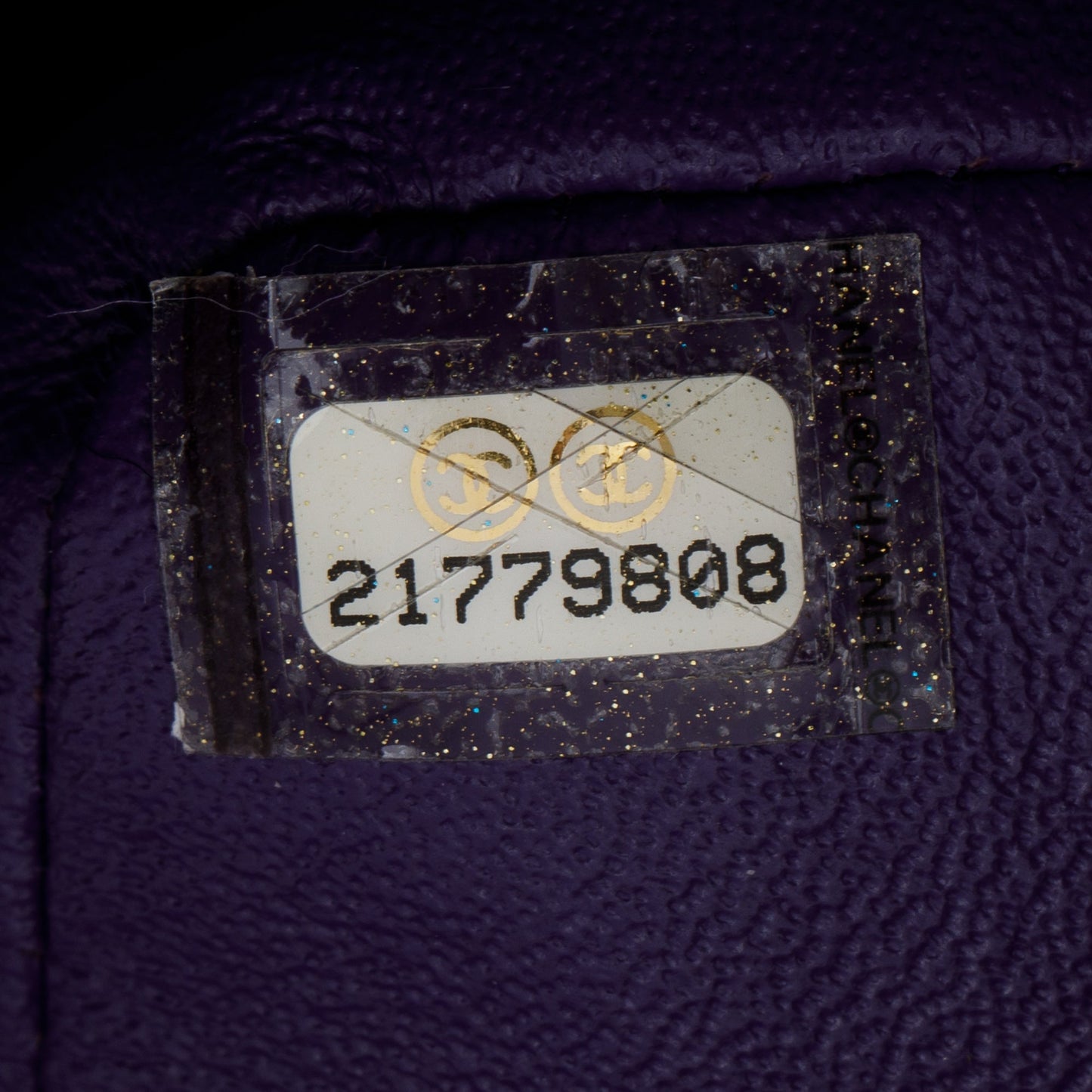 Chanel Purple Classic Medium Double Flap Bag
