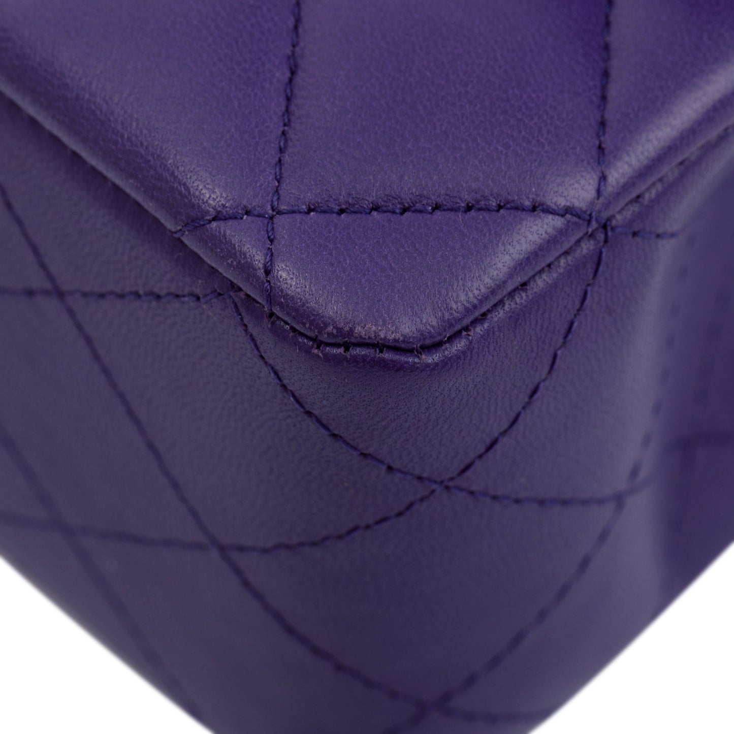 Chanel Purple Classic Medium Double Flap Bag