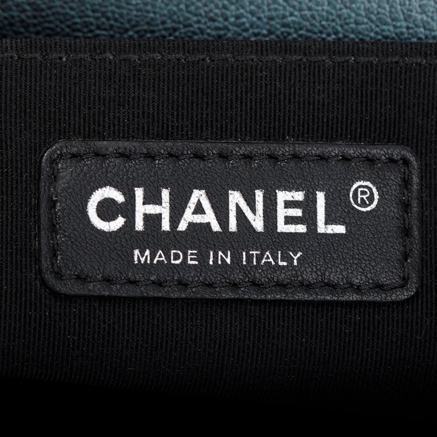 Chanel Purple Iridescent Quilted Calfskin Leather Medium Boy Bag