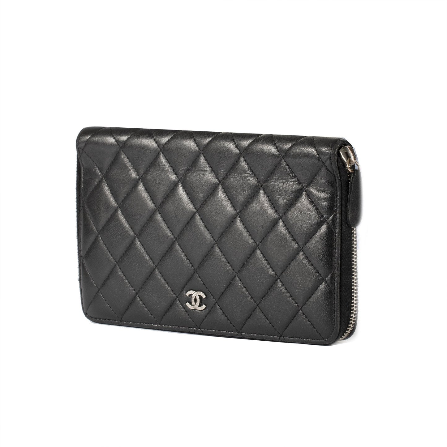 Chanel Quilted CC Organizer Wallet