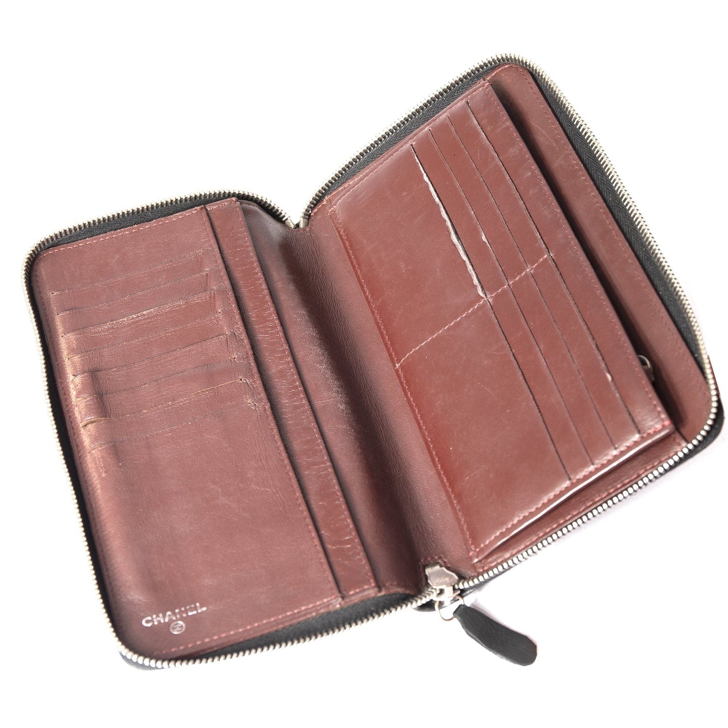 Chanel Quilted CC Organizer Wallet