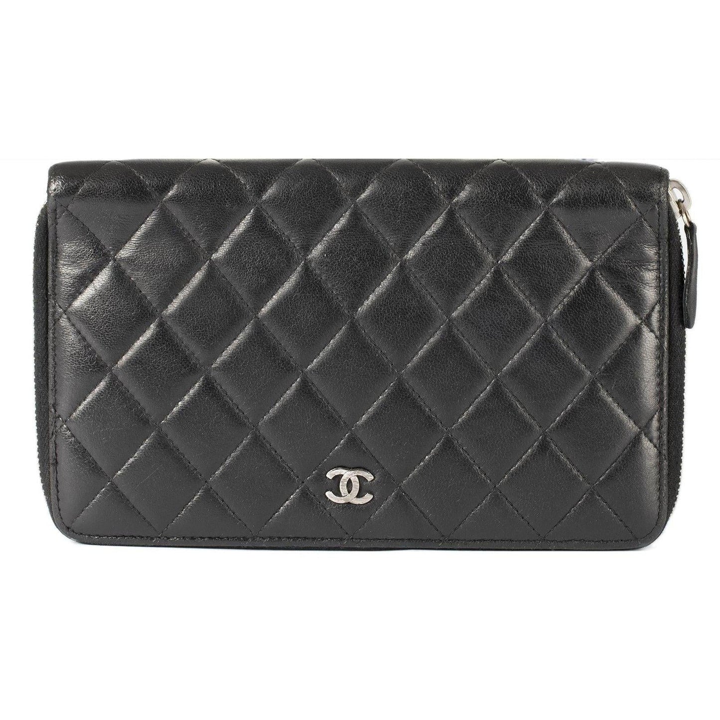 Chanel Quilted CC Organizer Wallet
