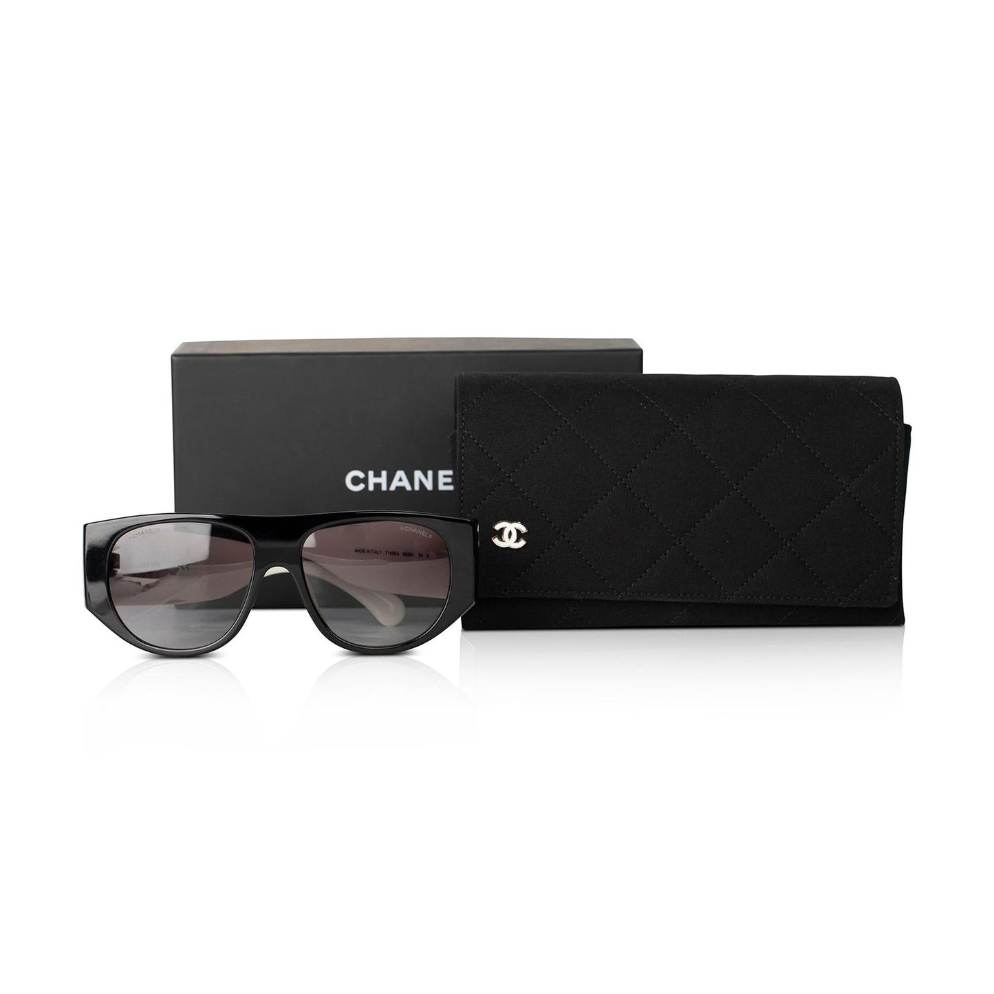 Chanel Quilted CC Pilot Sunglasses
