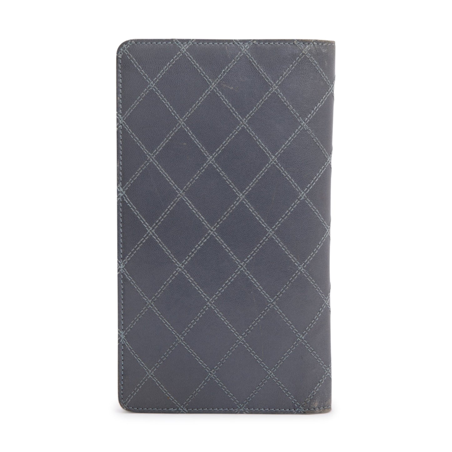 Chanel Quilted Calfskin/Lambskin Leather Yen Wallet