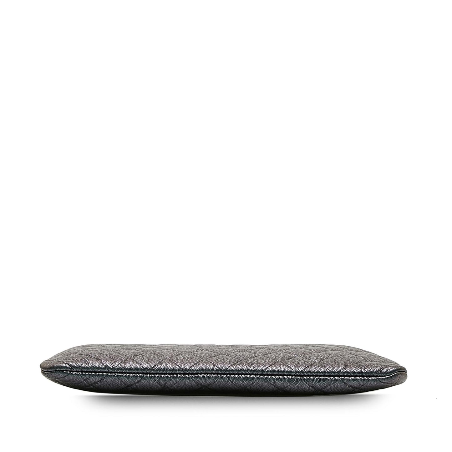 Chanel Quilted Caviar O Case Clutch (SHG-6m9479)