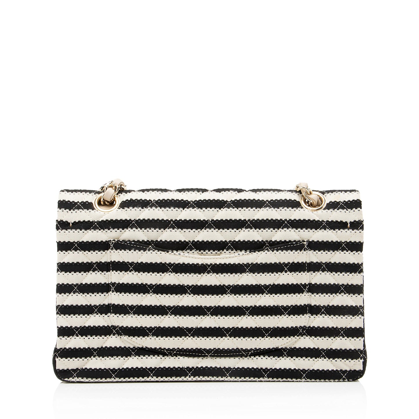 Chanel Quilted Jersey Pearl Coco Sailor Medium Flap Bag (SHF-23372)