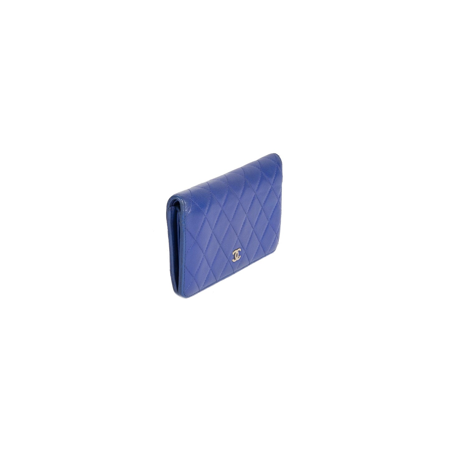 Chanel Quilted Leather Yen Bifold Wallet