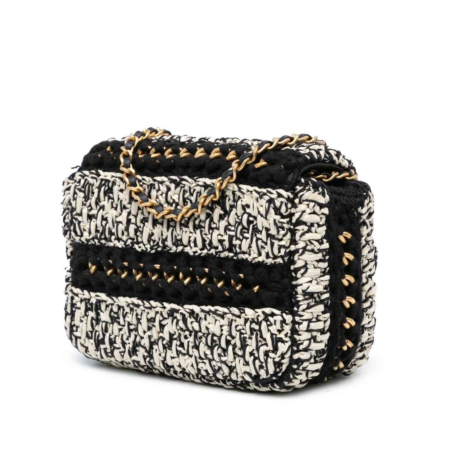 Chanel Raffia Braided with Love Flap (SHG-WzTVWW)