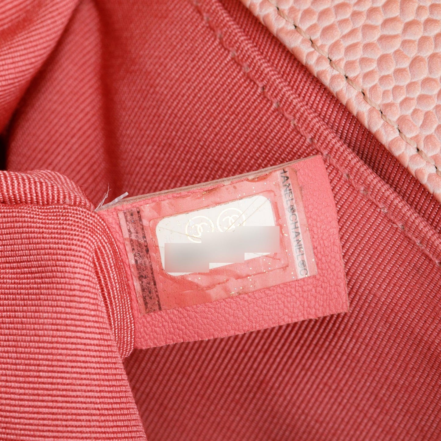 Chanel Rainbow Quilted Caviar Leather Medium Boy Bag