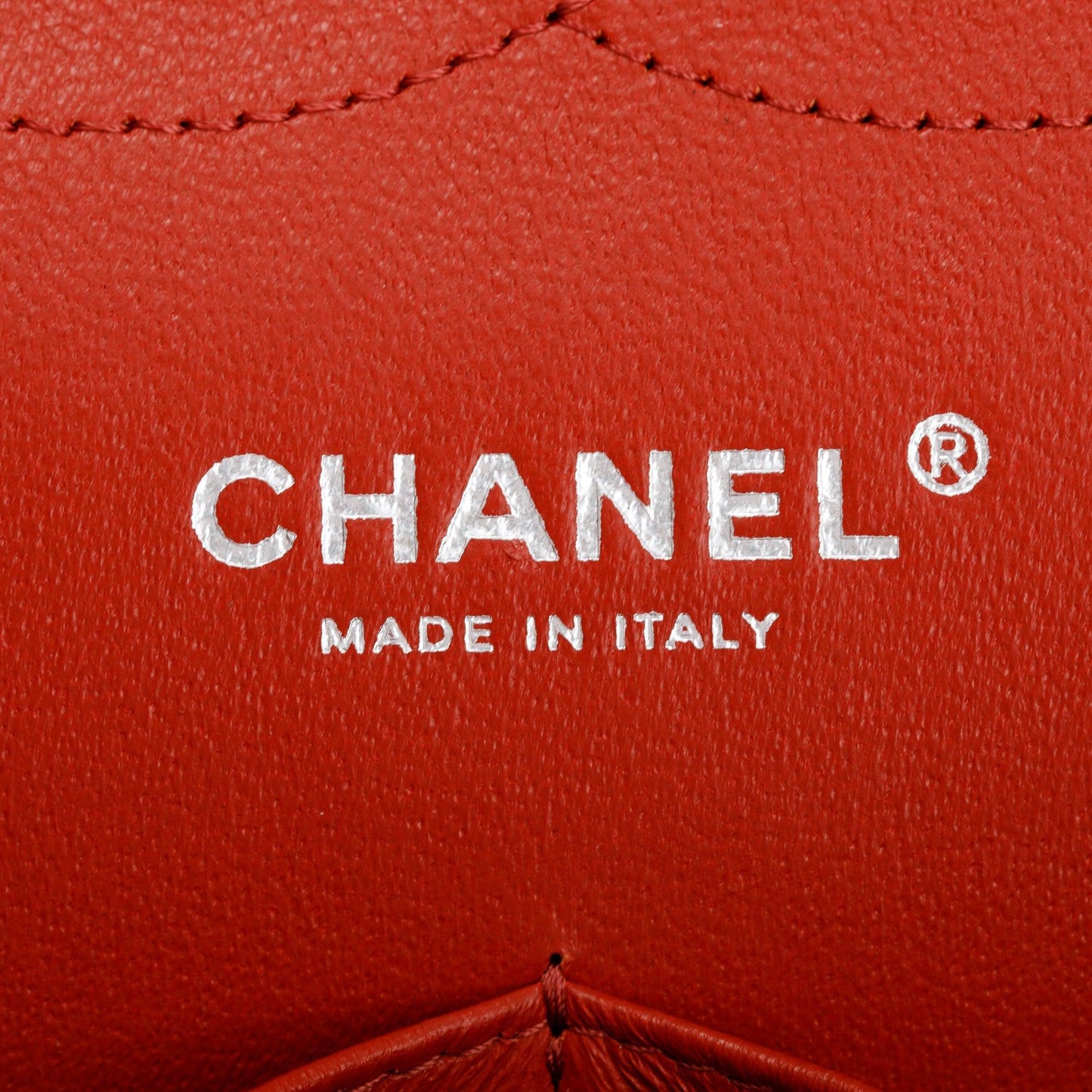 Chanel Red Caviar Classic Jumbo Double Flap Bag