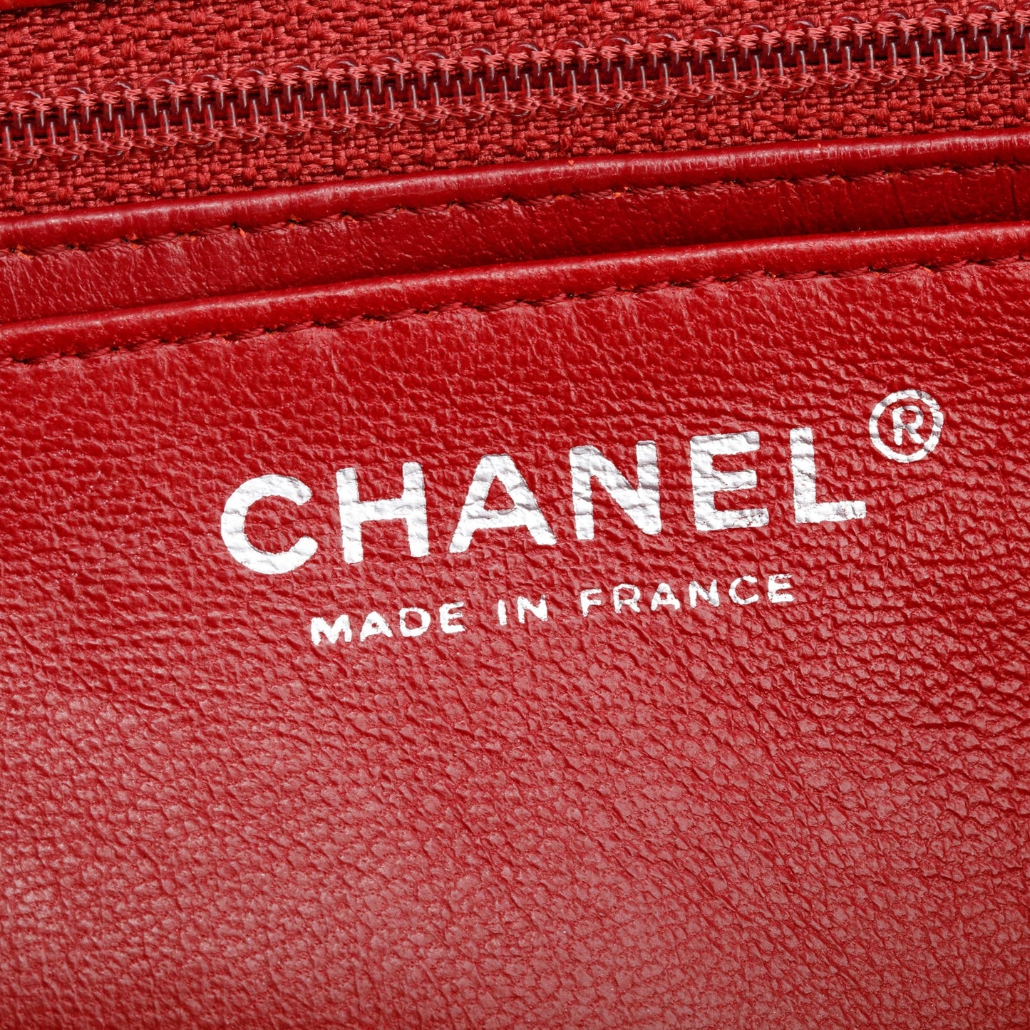 Chanel Red Caviar Classic Jumbo Single Flap Bag